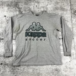 Vintage Kappa Soccer Shirt Size XL Long Sleeve Y2K